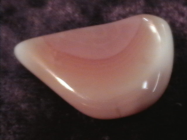 Tumbled Stone - Pink Botswana Agate